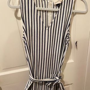 Striped jumpsuit